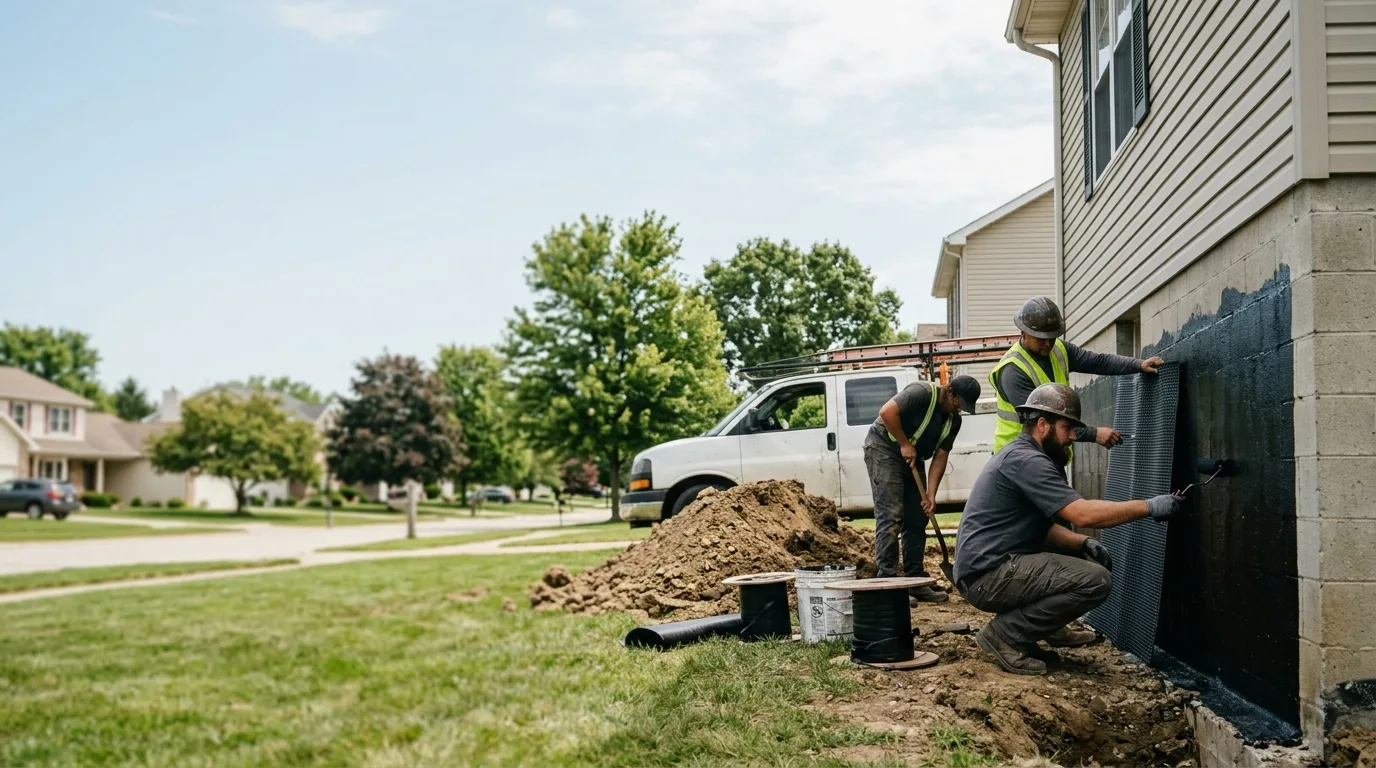 Basement Waterproofing in Rockport, IL near me